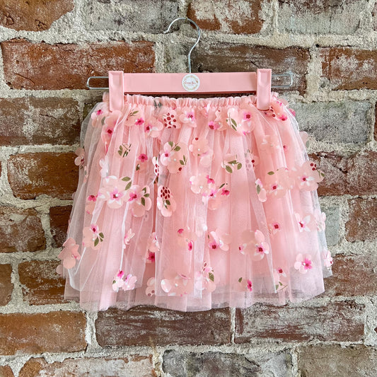 Floral Tulle Tutu size 5/6