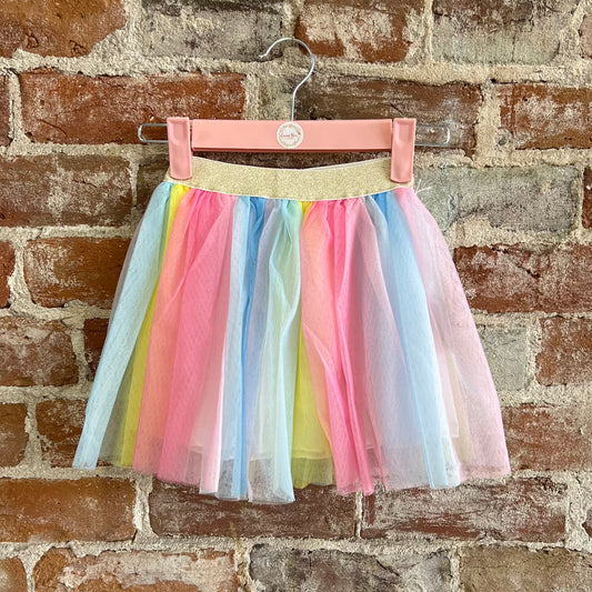 Striped Tutu size 4/5