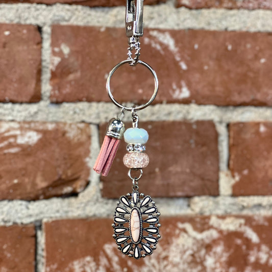 Light Pink Charm Keychain